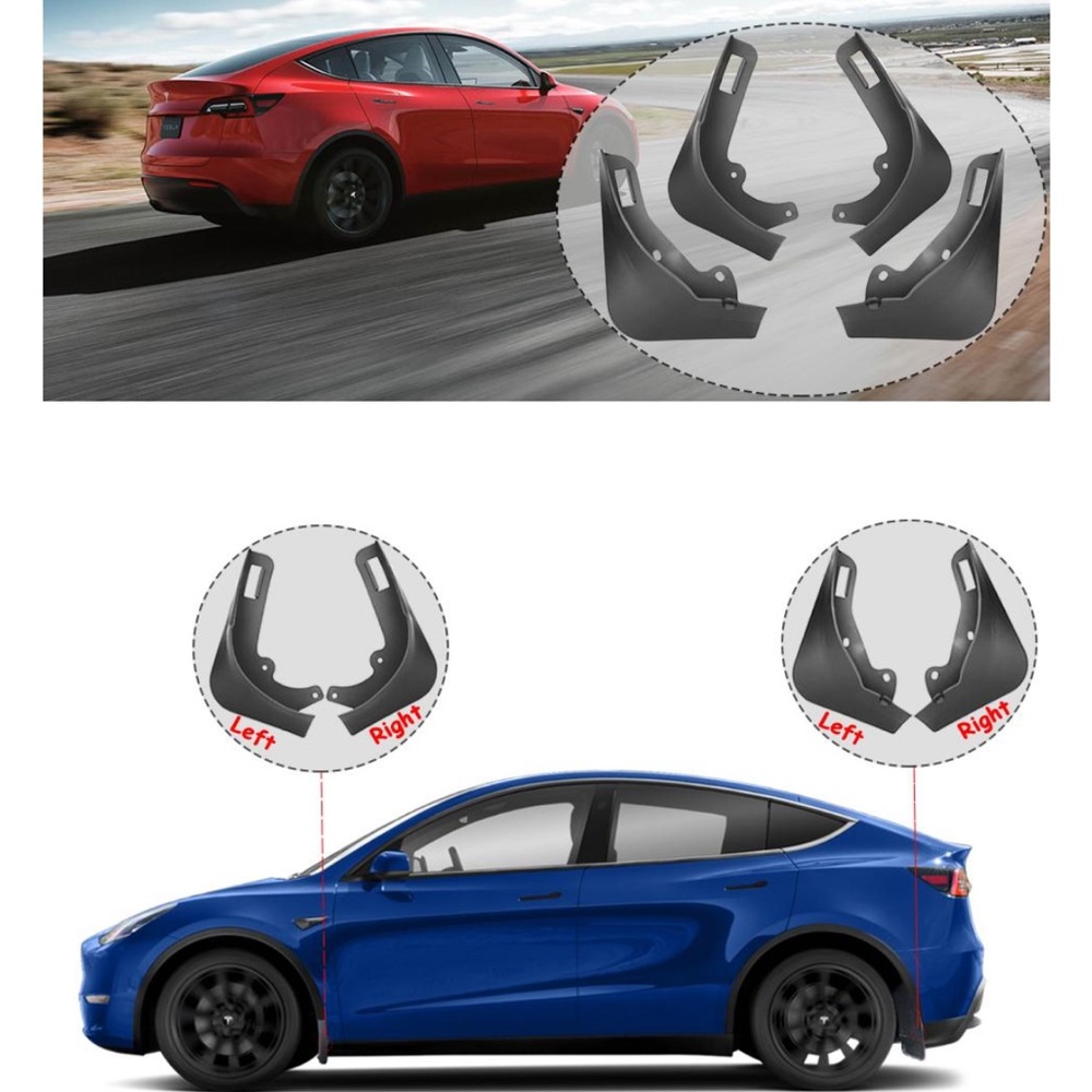 NWT Tesla model Y mudflaps